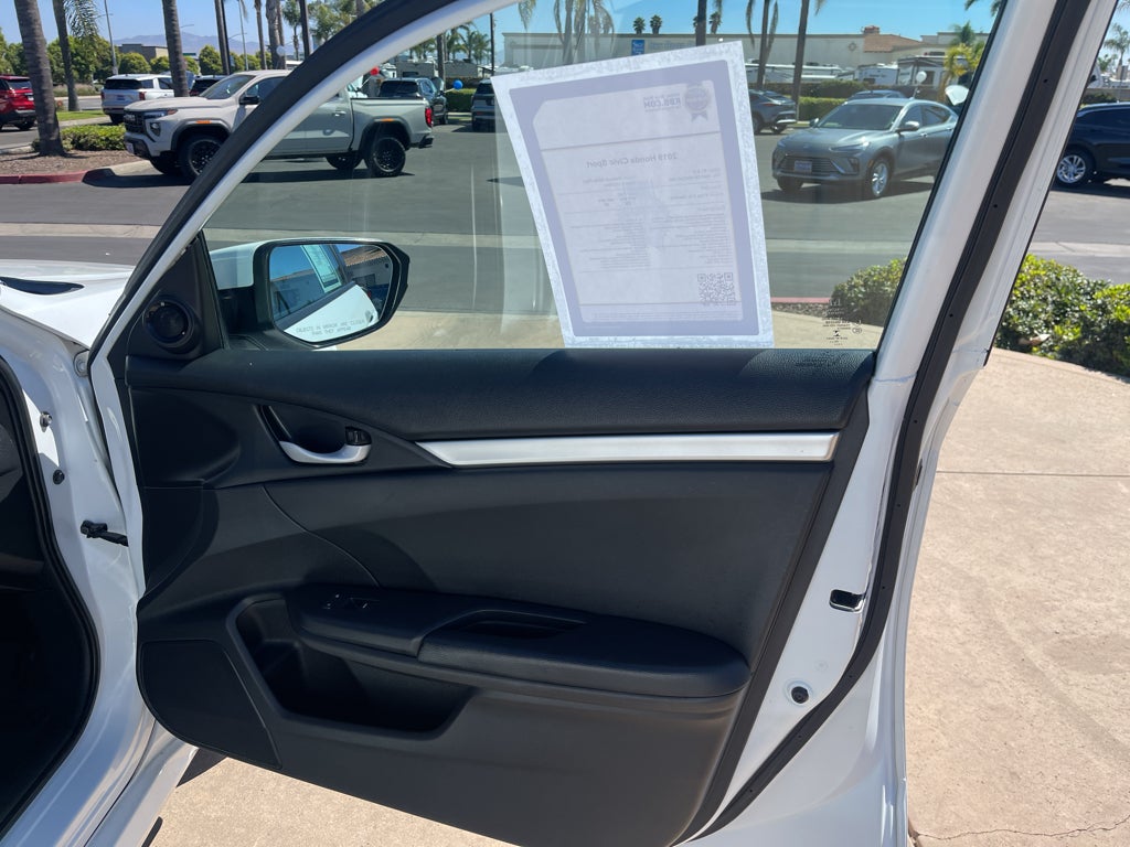 2019 Honda Civic Sedan Sport CVT