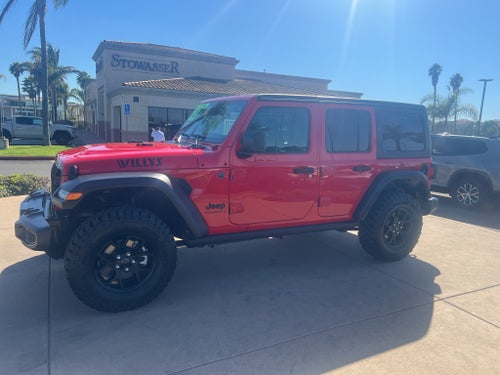 2025 Jeep Wrangler Willys 4 Door 4x4