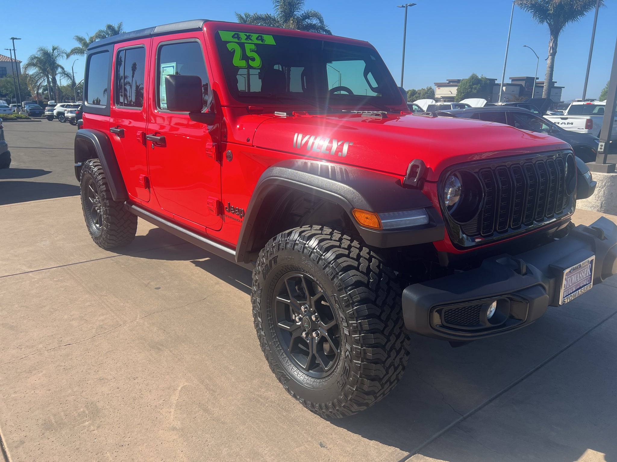 2025 Jeep Wrangler Willys 4 Door 4x4