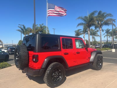 2025 Jeep Wrangler Willys 4 Door 4x4