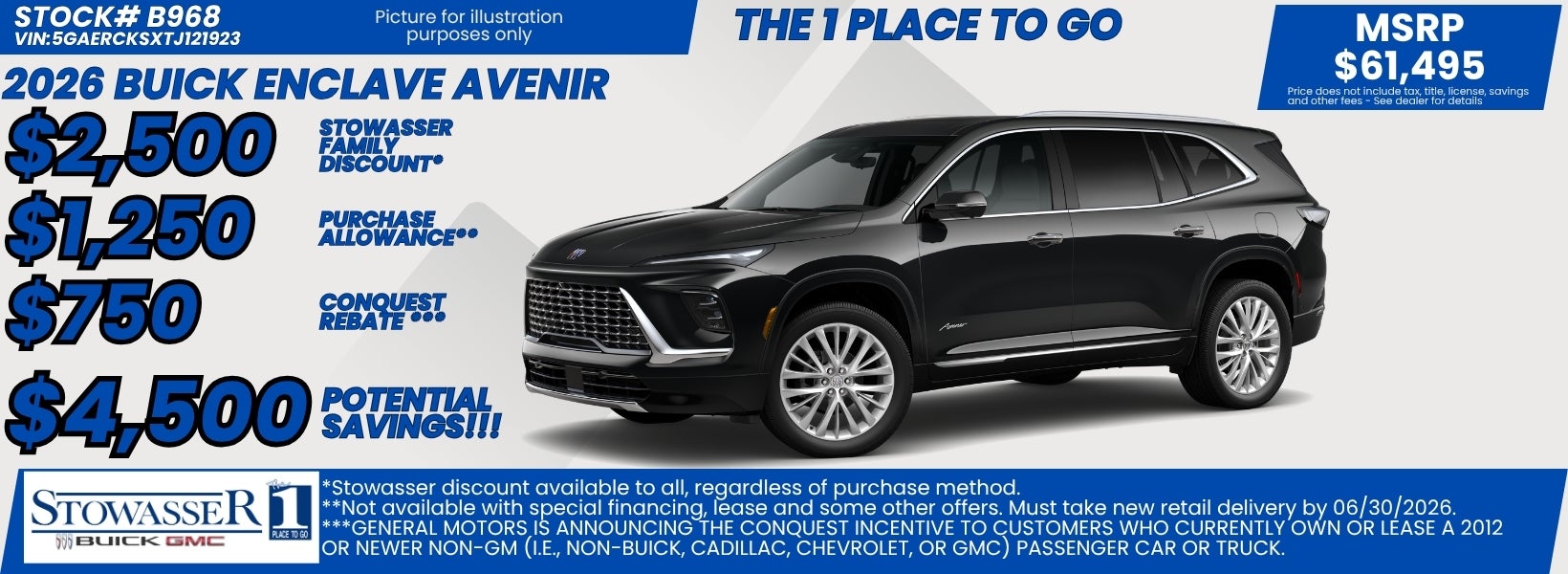ENCLAVE PURCHASE OFFER